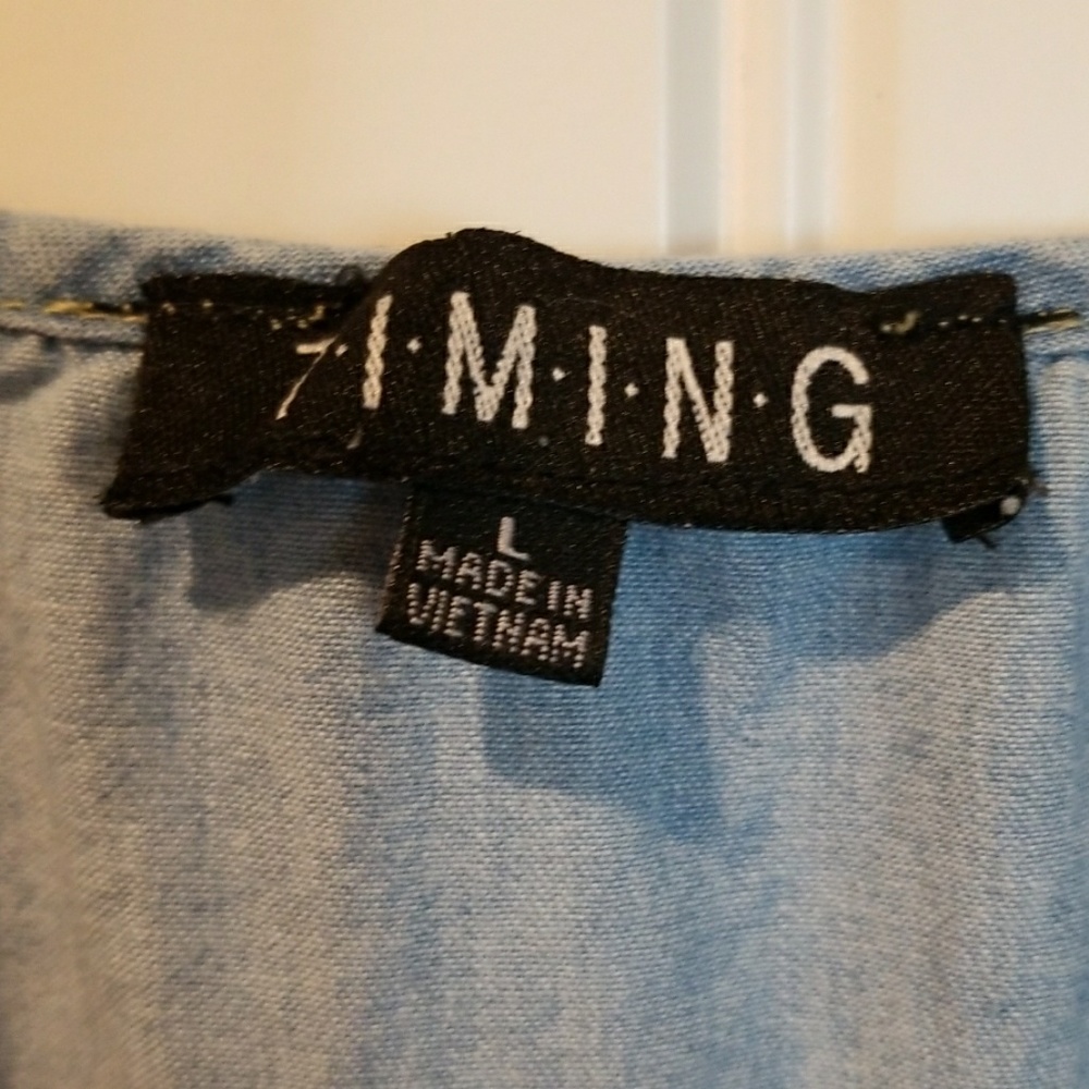 Chambray romper - Picture 3 of 3